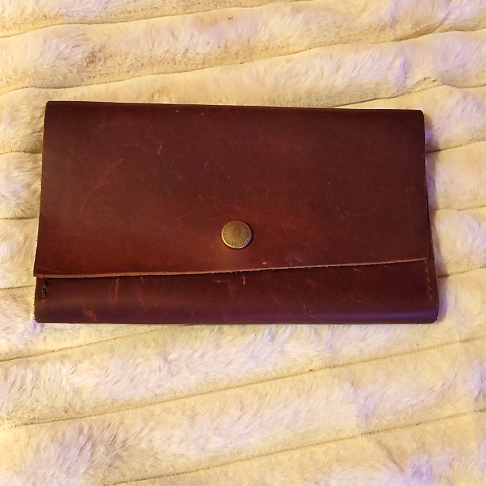 Portland Leather Goods trifold wallet